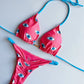 2 Piece Halter Micro Bikini Thong Swimsuit Women's Swimwear Bandage Brazilian Bathing Suit - The Clothing Company Sydney