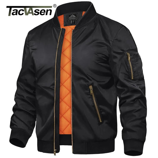 Winter Padded Bomber Jackets Outwear Men's Retro Pilot Jacket Coat Casual Baseball Jackets Varsity Jackets Streetwear - The Clothing Company Sydney