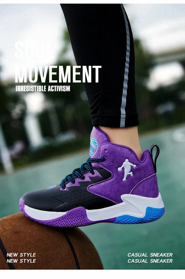 Kids Basketball Shoes – Breathable Non-Slip Sneakers The Clothing Company Sydney