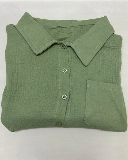 Summer Women's Suit Short Sets Outfits Suit Two Piece Button Up Matching Outfit Set - The Clothing Company Sydney