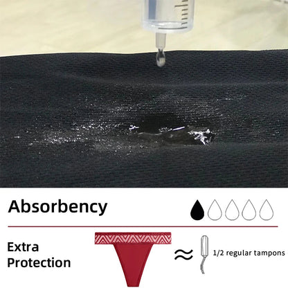 Women's Period Panties 4-Layer LeakProof Menstrual Thong Underwear Briefs The Clothing Company Sydney