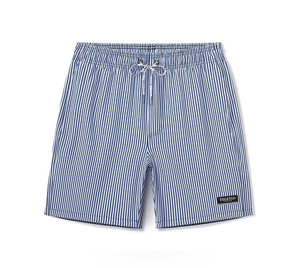 Summer Mens Shorts Polyester Gym Breathable Mesh Liner Elastic Waist Side Pocket Beach Board Shorts - The Clothing Company Sydney