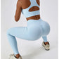 Women's Sport Bras Gym High Intensity  Running Yoga Beautiful Back Dry Bras Shockproof Rib Workout Bra Seamless Fitness Top The Clothing Company Sydney