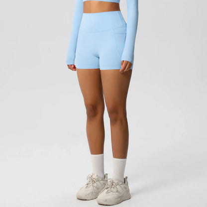 Bicycle Yoga Pants With Pockets Quick Drying High Waisted Gym Push Up Yoga Shorts Woman Breathable Workout Fitness Bike Shorts The Clothing Company Sydney