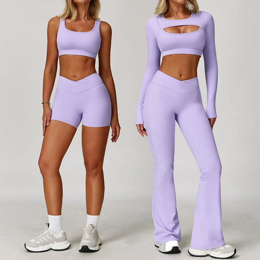 2 Piece Women's Sportswear Yoga Gym Clothes Workout Outfits Yoga Suits Tracksuits Fitness Set Sports Bra Running Gym Leggings The Clothing Company Sydney