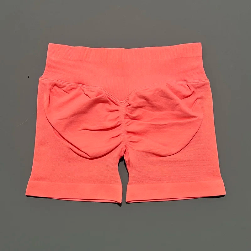 Women's Impact Shorts 4.5'' Low Waist Seamless Yoga Shorts Scrunch Bum Gym Shorts Workout Biker Short Stretch Fitness Shorts The Clothing Company Sydney