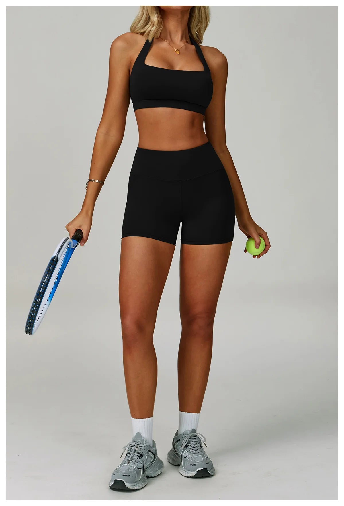 2 Piece Set Women's Tracksuit Fitness Clothes Yoga Sets Sportswear Workout Bra High Waist Leggings Set Gym Clothing Sports Suits The Clothing Company Sydney