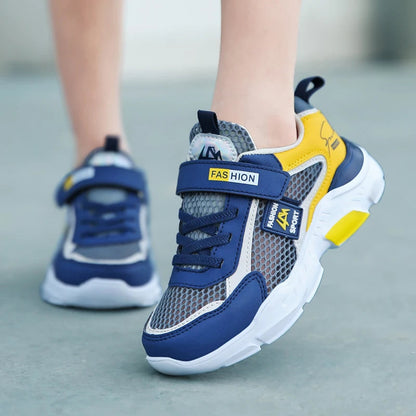 Boys Summer Breathable Mesh Sneakers – Lightweight Casual Sports Shoes for Kids The Clothing Company Sydney