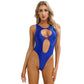 One Piece Womens Bodysuit High Cut Tight Monokini Summer Swimsuit Party Romper Swimwear - The Clothing Company Sydney