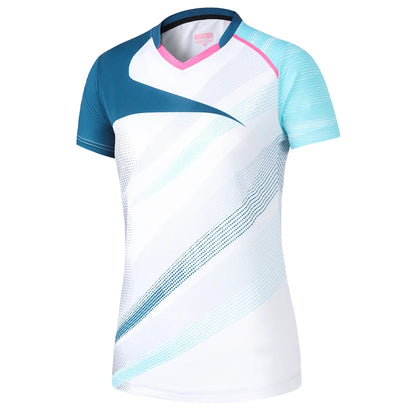 Women's Tennis Volleyball Badminton Golf Shirts Custom Table 3D Print Quick Dry Running Short Sleeve Polyester Yoga Training Gym Tee The Clothing Company Sydney