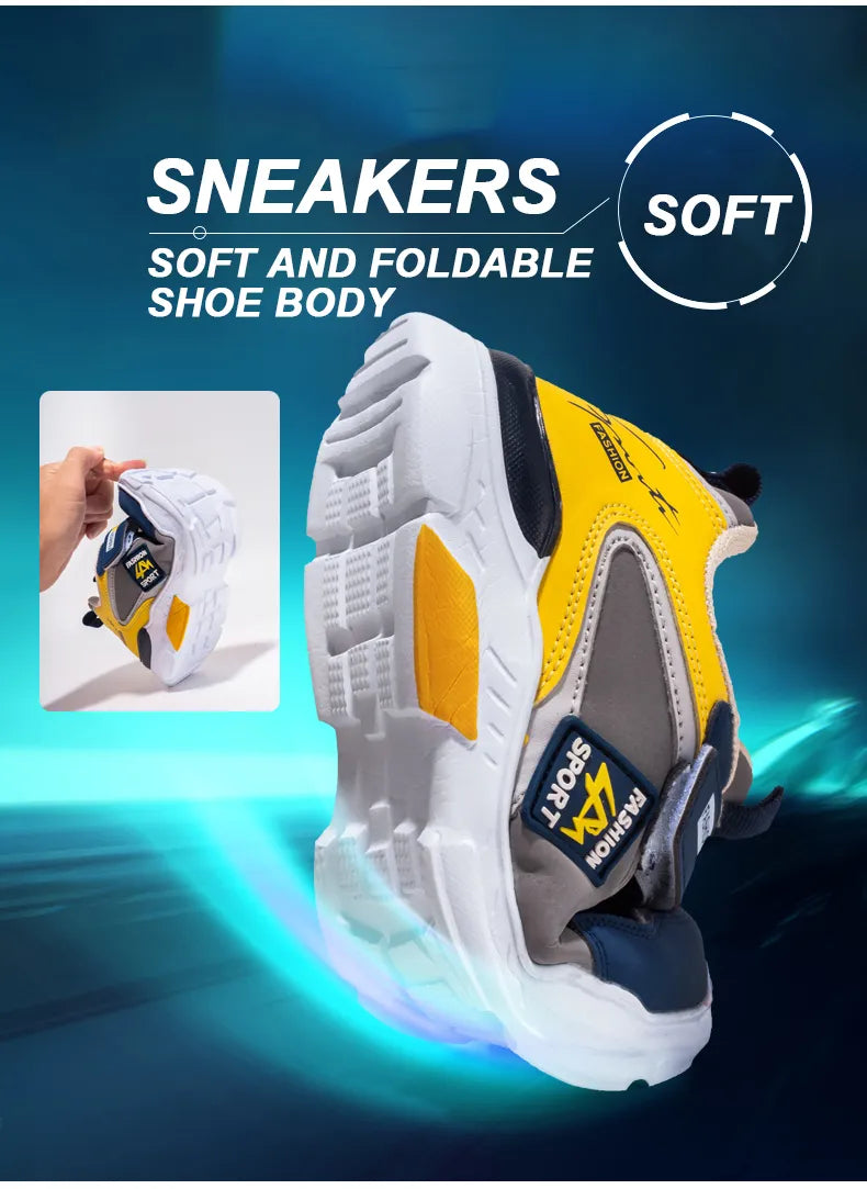 Four Seasons Children's Fashion Sports Shoes Boys' Girld' Running Leisure Breathable Outdoor Kids Shoes Lightweight Sneakers Shoes The Clothing Company Sydney