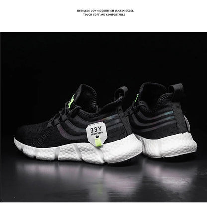 Men's Shoes Sneakers Male Tennis Comfortable Casual Shoes Black Sneaker Male Footwear Summer Men's Sneakers The Clothing Company Sydney