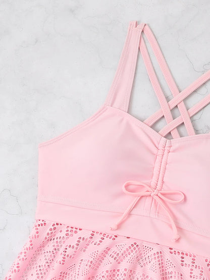 2 Piece Tankini & Beach Skirt Swimsuit Swimwear Bathers Bathing Swimming Suit Summer Beachwear - The Clothing Company Sydney