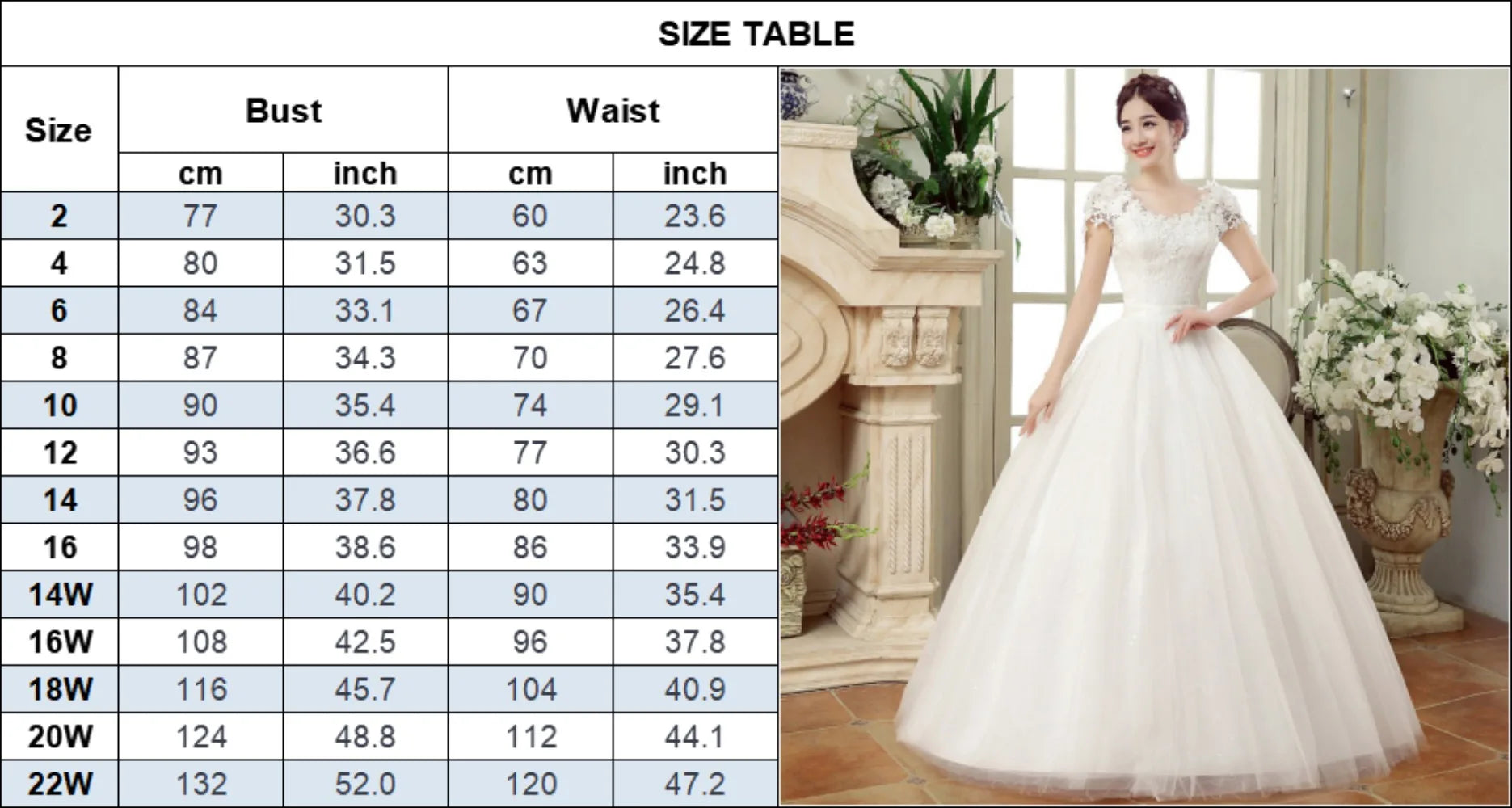 Plus Size Wedding Dress Floor-length Back Strap Lace Flower Wedding Dress The Clothing Company Sydney