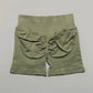 Women's Impact Shorts 4.5'' Low Waist Seamless Yoga Shorts Scrunch Bum Gym Shorts Workout Biker Short Stretch Fitness Shorts The Clothing Company Sydney