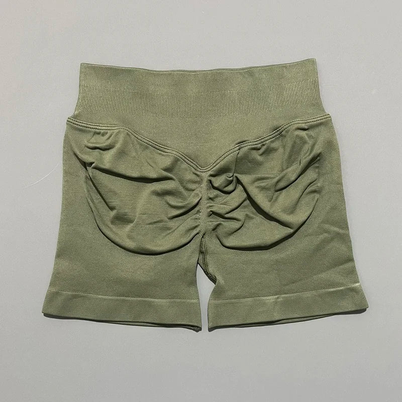 Women's Impact Shorts 4.5'' Low Waist Seamless Yoga Shorts Scrunch Bum Gym Shorts Workout Biker Short Stretch Fitness Shorts The Clothing Company Sydney