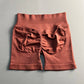 Women's Impact Shorts 4.5'' Low Waist Seamless Yoga Shorts Scrunch Bum Gym Shorts Workout Biker Short Stretch Fitness Shorts The Clothing Company Sydney