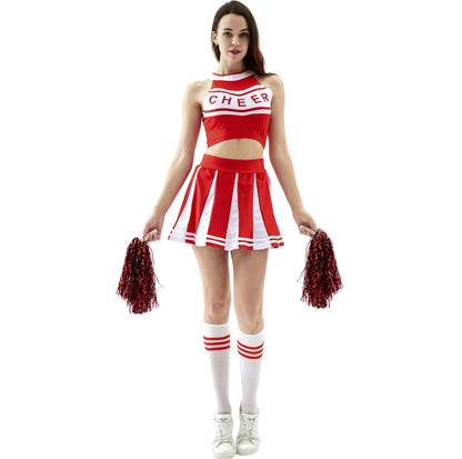 2 Piece Cheerleading costumes uniform Cosplay Halloween Set - The Clothing Company Sydney