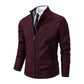 Men's Casual Stand Collar Sweater Zipper Cardigan The Clothing Company Sydney