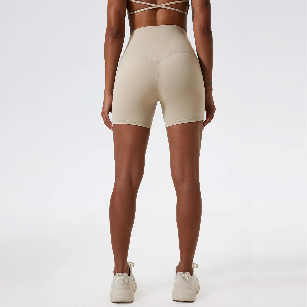 Yoga Clothing Push Up Gym Shorts Womens High Waist Sports Leggings Workout Cycling Shorts