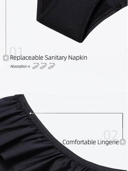 Women's Menstrual Absorbent Swimsuit Washable Bikini Designed for Menstrual Period Physiological Swimsuit The Clothing Company Sydney