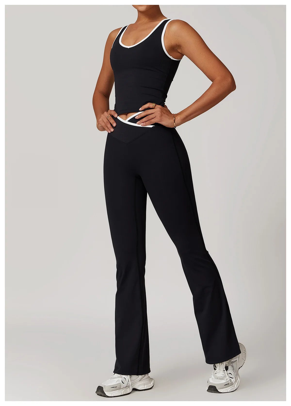 2 Piece Yoga Set Women's Workout Outfits Fitness Sportswear Gym Tracksuit High Waist Leggings Sports Bra Athletic Wear The Clothing Company Sydney