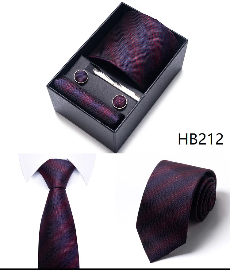 7.5 cm Business Ties Hanky Cufflink Set Tie Clips Green Necktie Corbatas For Men Wedding In Gift Box The Clothing Company Sydney