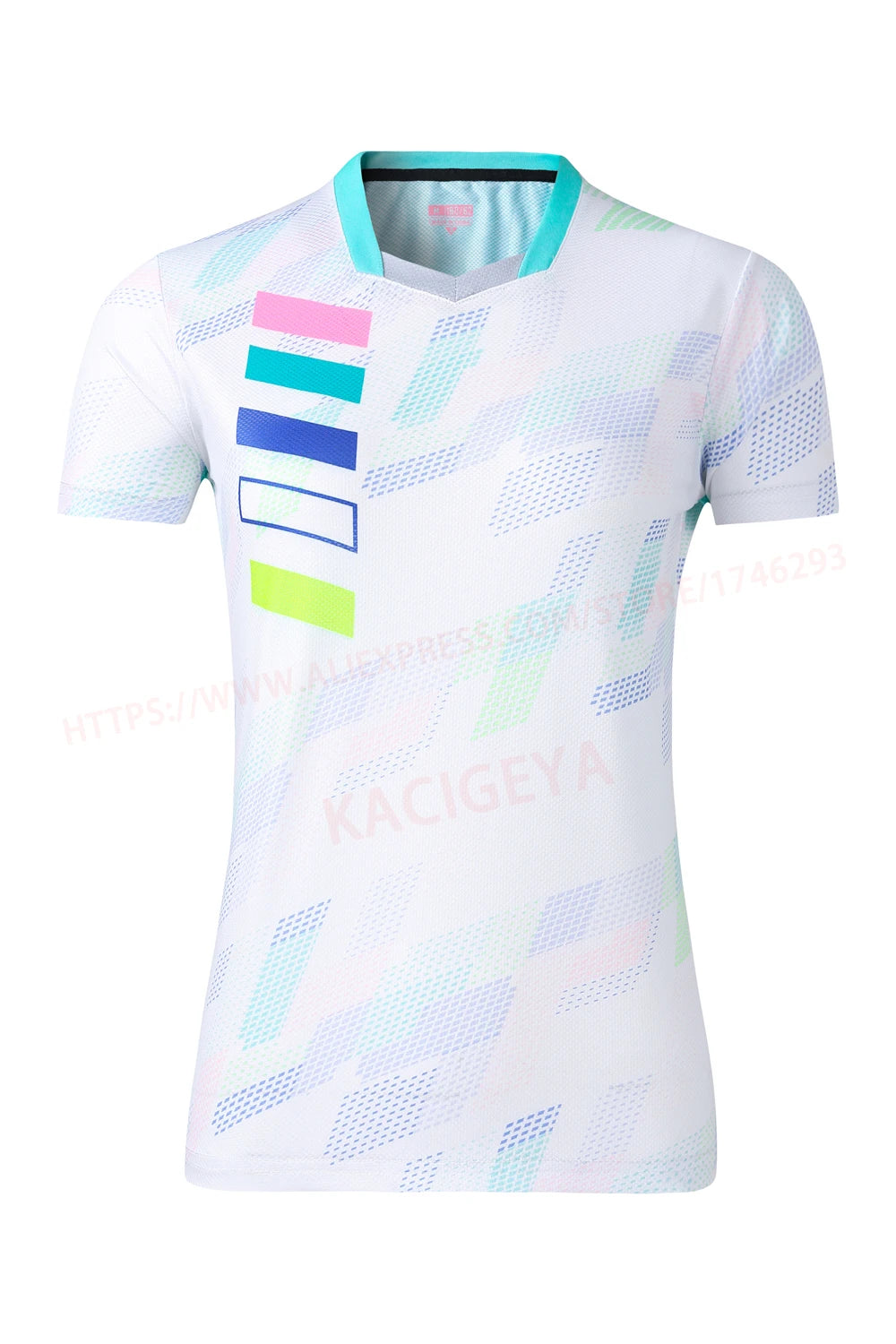 Exercise Training T  Women V Neck Badminton 3D Short Sleeves Summer Running Table Tennis Volleyball Team Yoga Shirts The Clothing Company Sydney