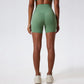 Yoga Clothing Push Up Gym Shorts Womens High Waist Sports Leggings Workout Cycling Shorts