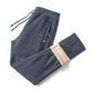 Winter \ Warm Casual Pants Men's Fitness Jogging Sweatpants Drawstring Bottoms Fleece Straight Trousers - The Clothing Company Sydney