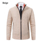 Men's Casual Stand Collar Sweater Zipper Cardigan The Clothing Company Sydney
