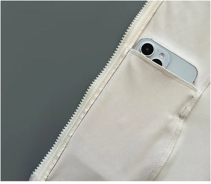 Women Slim-Fit Zipper Yoga Wear Long Sleeve Jackets The Clothing Company Sydney