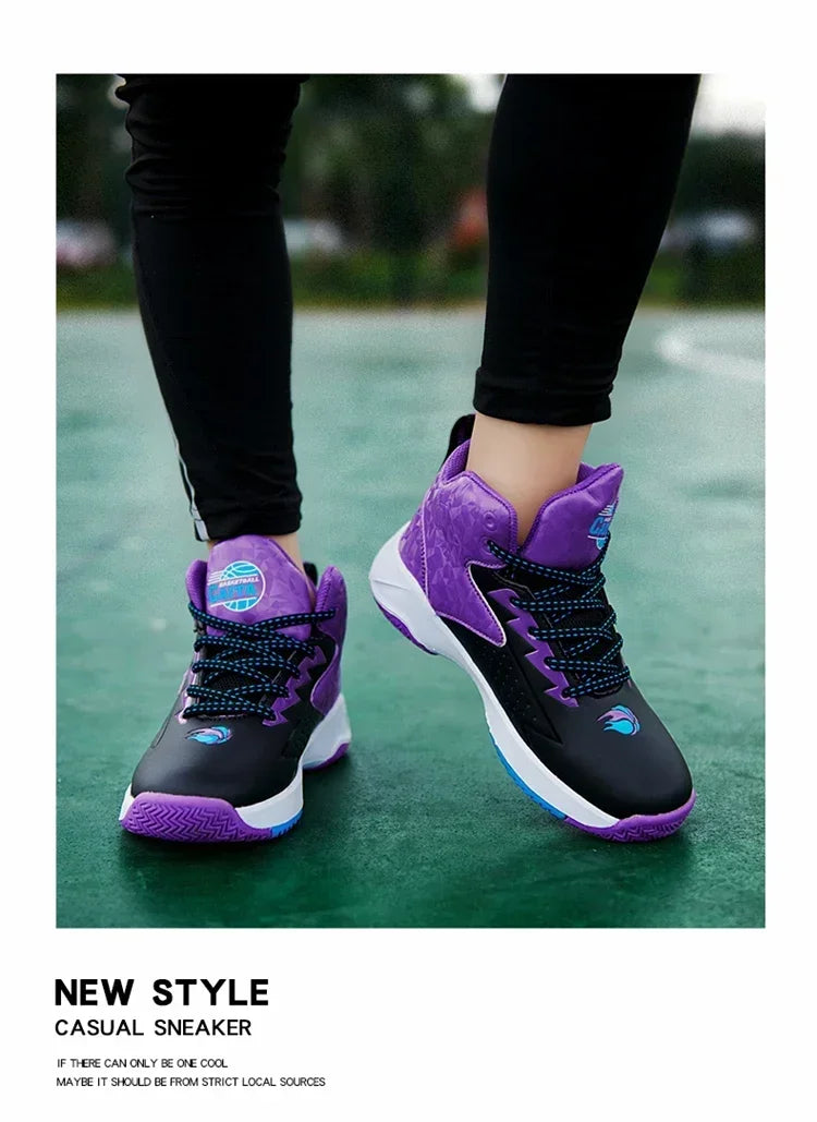 Kids Basketball Shoes – Breathable Non-Slip Sneakers The Clothing Company Sydney