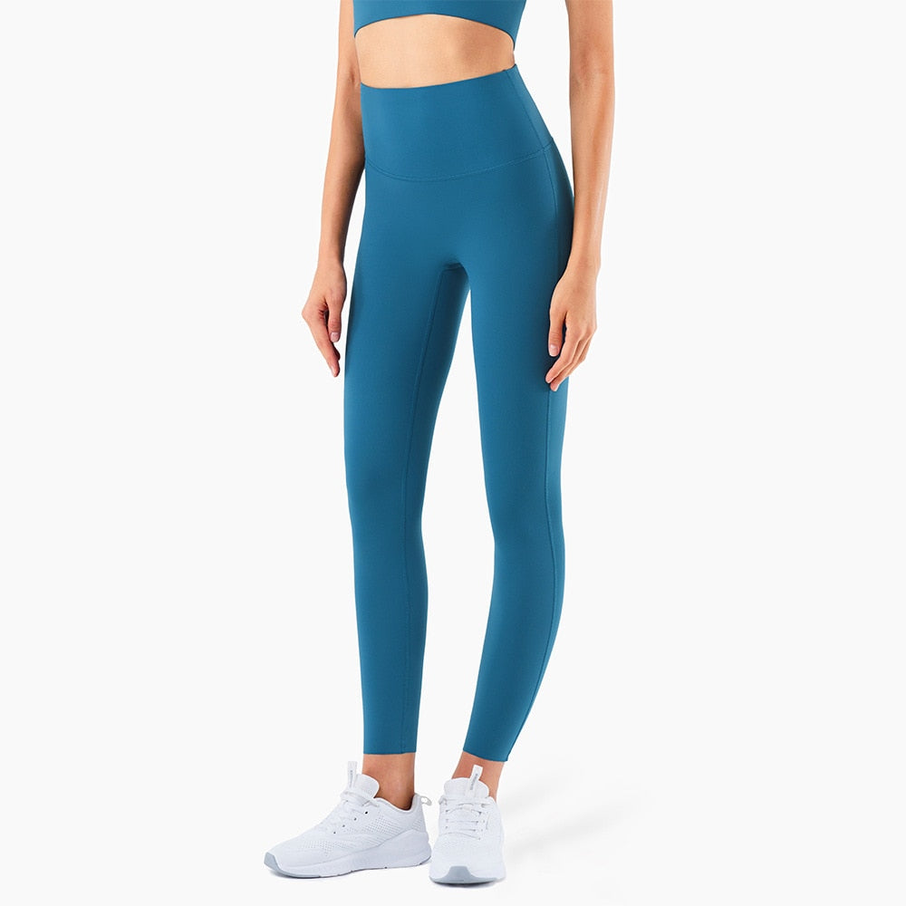 Lycra Peach Buttocks Leggings Women Yoga Pants Nude High Waist Fitness Leggings Push Up Tights Woman Gym Sports Running Pants The Clothing Company Sydney