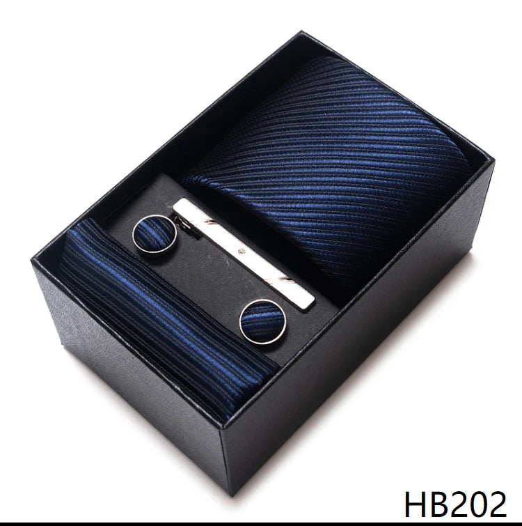 7.5 cm Business Ties Hanky Cufflink Set Tie Clips Green Necktie Corbatas For Men Wedding In Gift Box The Clothing Company Sydney