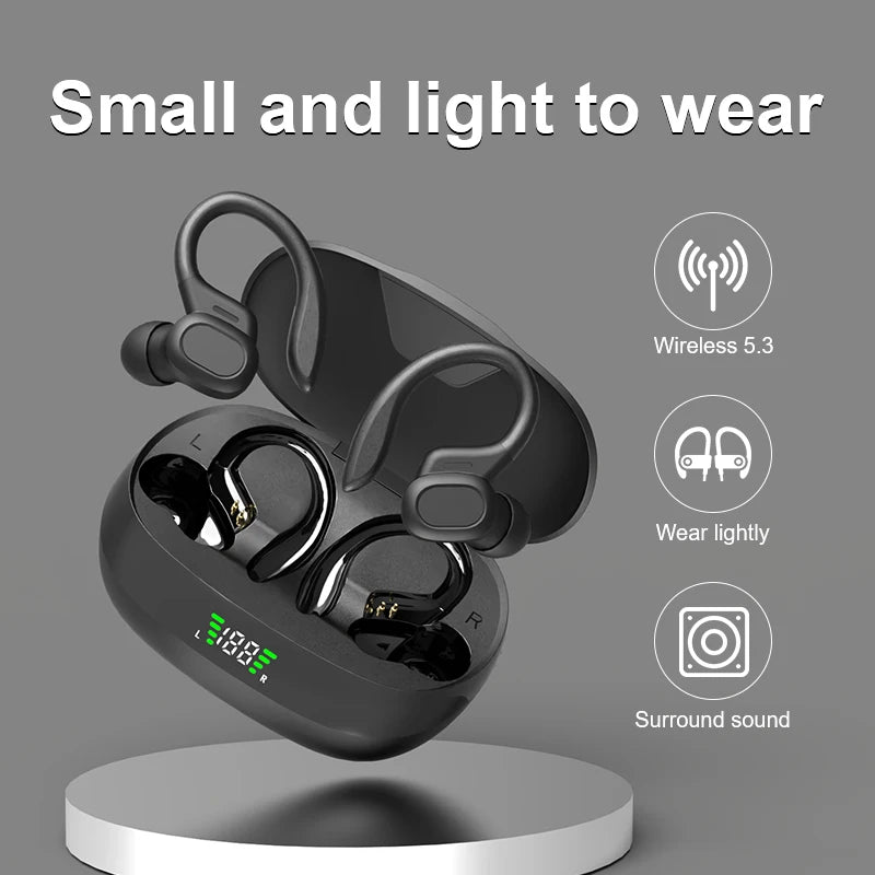 Original SP16 Wireless Earphones Ture Wireless Earbuds Ear hook Sports HiFI Stereo Waterproof Headset With Mic TWS Headphone The Clothing Company Sydney