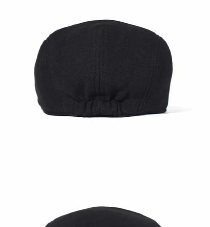 Men Women Beret Cotton Soft Top Casual Beanie Retro Newsboy Cap Peak Cap Driver Golf Hat - The Clothing Company Sydney