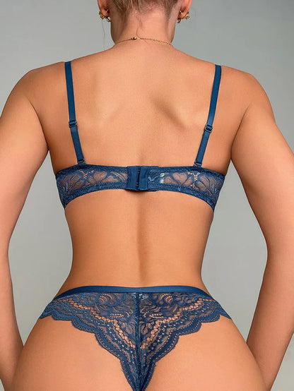 Lace Underwire Two Piece Push Up Bras Lingerie Underwear Set The Clothing Company Sydney