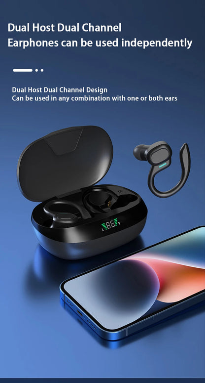 Original SP16 Wireless Earphones Ture Wireless Earbuds Ear hook Sports HiFI Stereo Waterproof Headset With Mic TWS Headphone The Clothing Company Sydney