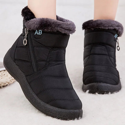 Women's Ankle Shoes Low Heels Winter Snow Boots Footwear The Clothing Company Sydney
