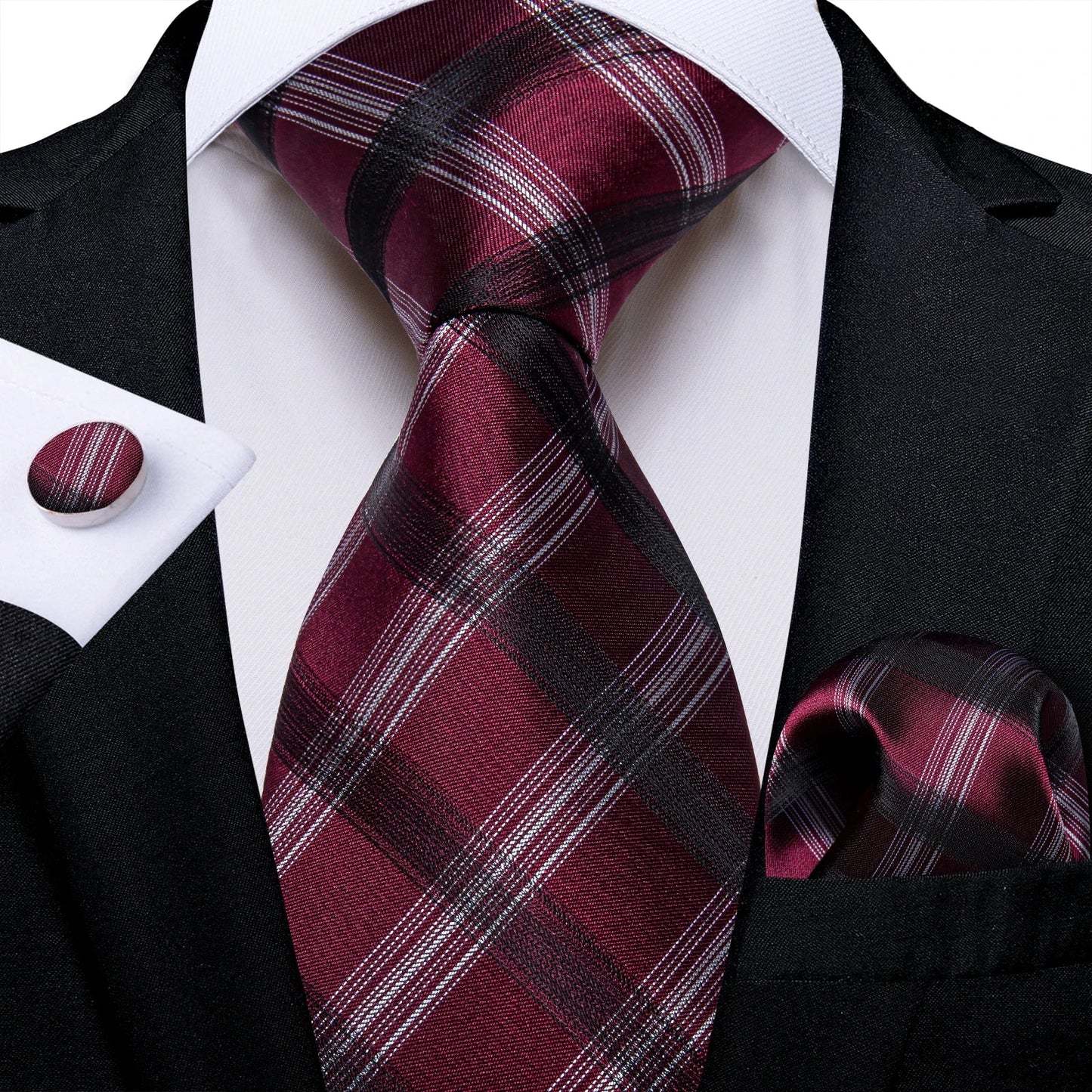 Buy Luxury Silk Tie Gift Set for Men – 8cm Necktie The Clothing Company Sydney