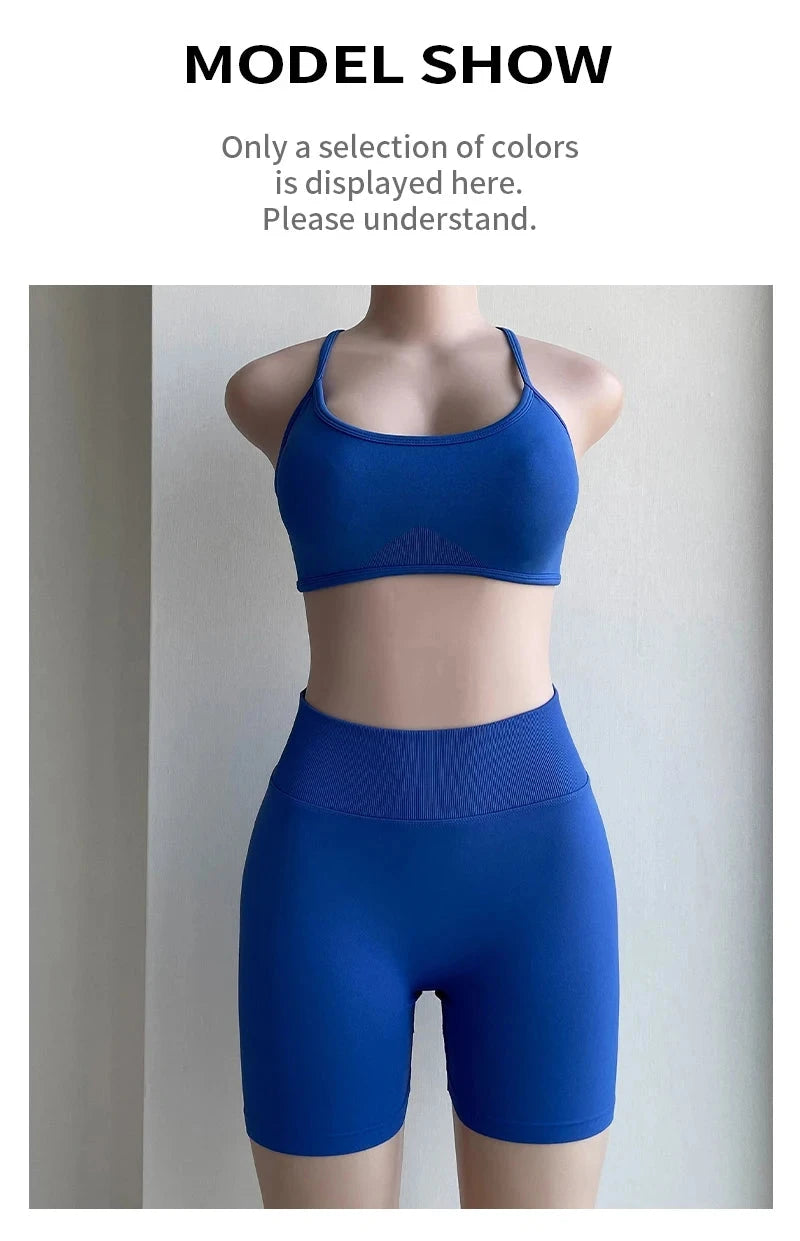 Solid Seamless Half Pants Women Soft  Fitness Outfits Yoga Gym Running Bike Wear Bicycle Skorts The Clothing Company Sydney