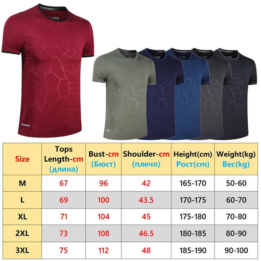 Breathable Print Shirts Running Sport Fashion Training Gym Lightweight Workout Quick Dry Short Sleeve Tops The Clothing Company Sydney