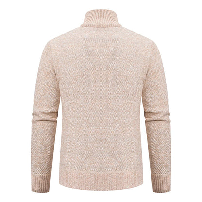 Men's Casual Stand Collar Sweater Zipper Cardigan The Clothing Company Sydney