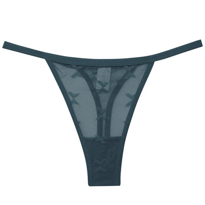 G String Thong Mesh Women Panties Low Waist Underpants T-back Underwear Thongs - The Clothing Company Sydney