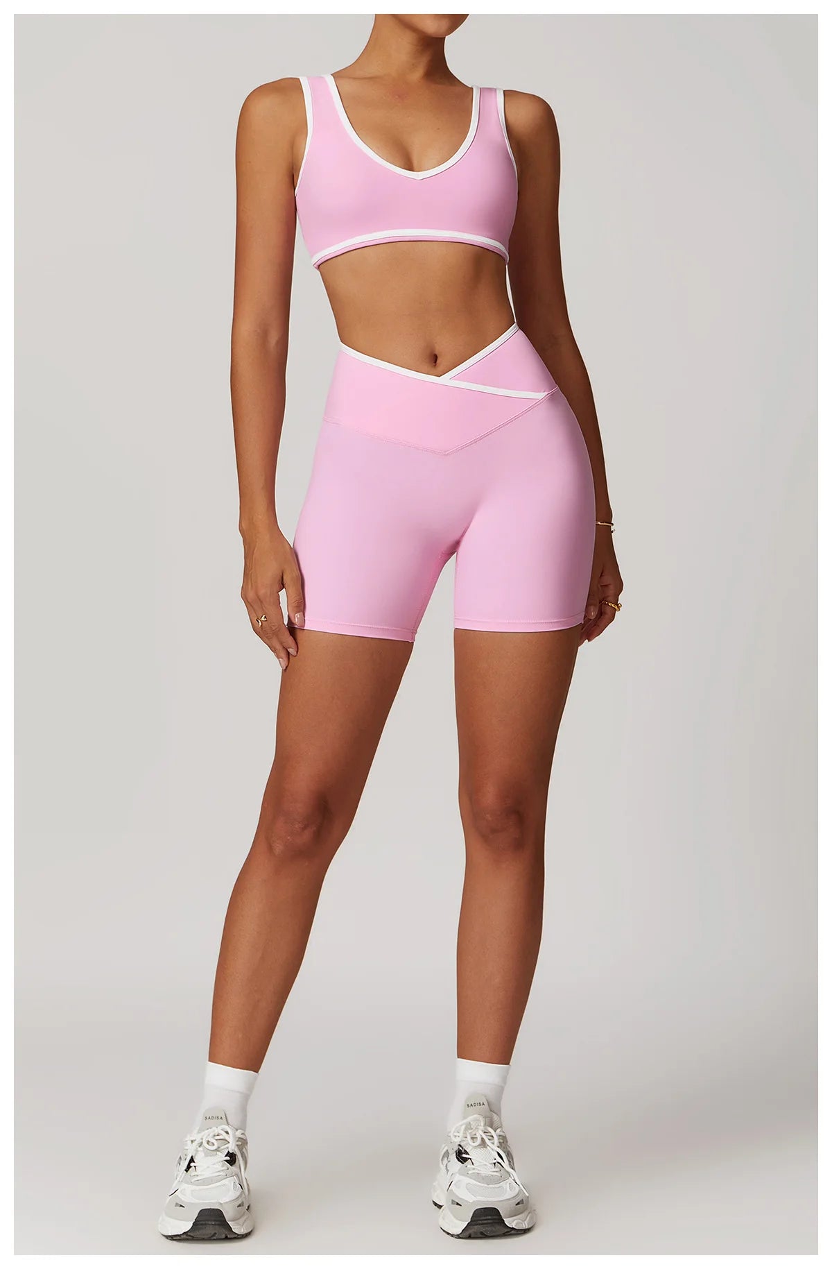2 Piece Yoga Set Women's Workout Outfits Fitness Sportswear Gym Tracksuit High Waist Leggings Sports Bra Athletic Wear The Clothing Company Sydney