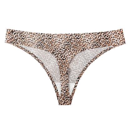 Women's Panties Printed Thong Underwear Seamless T Panties Breathable G-String Ladies Lingerie The Clothing Company Sydney