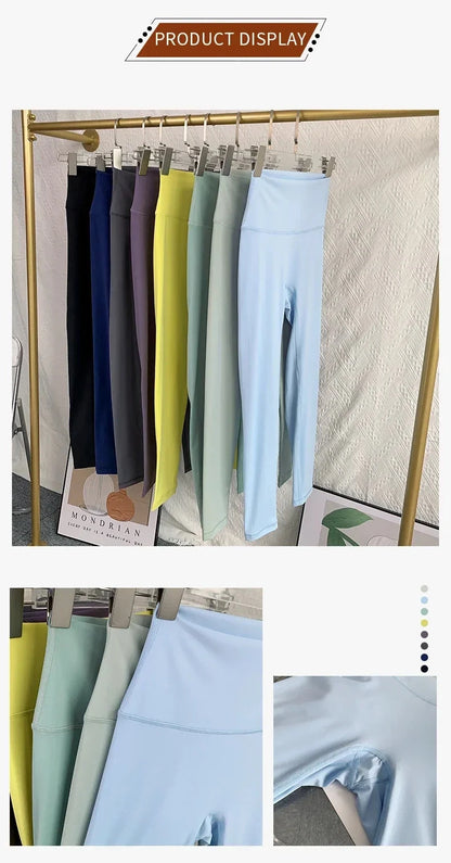 Yoga Leggings High Waist Breathable Quick Drying Yoga Pants Fitness Running Cycling Workout Gym Clothing The Clothing Company Sydney