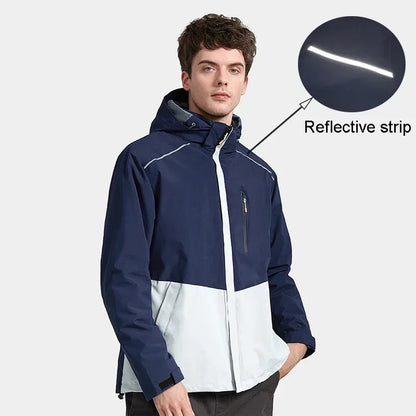 Women's Ski Suit Winter Waterproof Warm Hooded Windproof Raincoat Snow Pants Outdoor Snowboard Wear Set Skiing Overalls - The Clothing Company Sydney