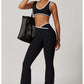 2 Piece Yoga Set Women's Workout Outfits Fitness Sportswear Gym Tracksuit High Waist Leggings Sports Bra Athletic Wear The Clothing Company Sydney